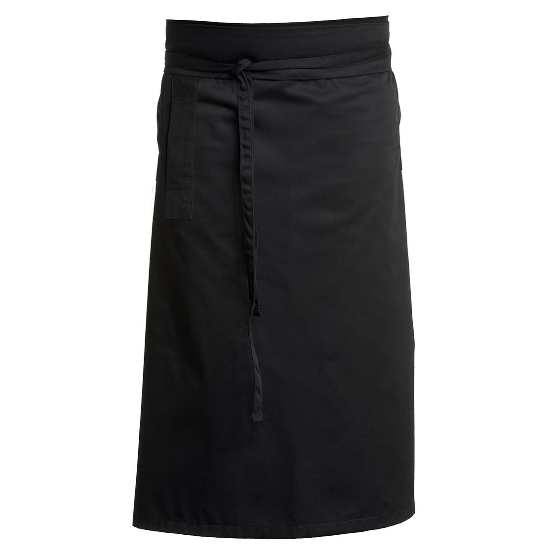 Nybo Sort Unisex Forklæde, Service, Forstykke, Listelomme