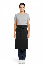 Nybo Sort Unisex Forklæde, Service, Forstykke, Listelomme