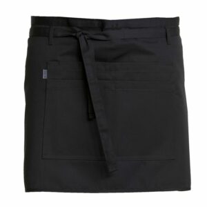 Nybo Sort Unisex Forklæde Pick-up, Lomme, One Size