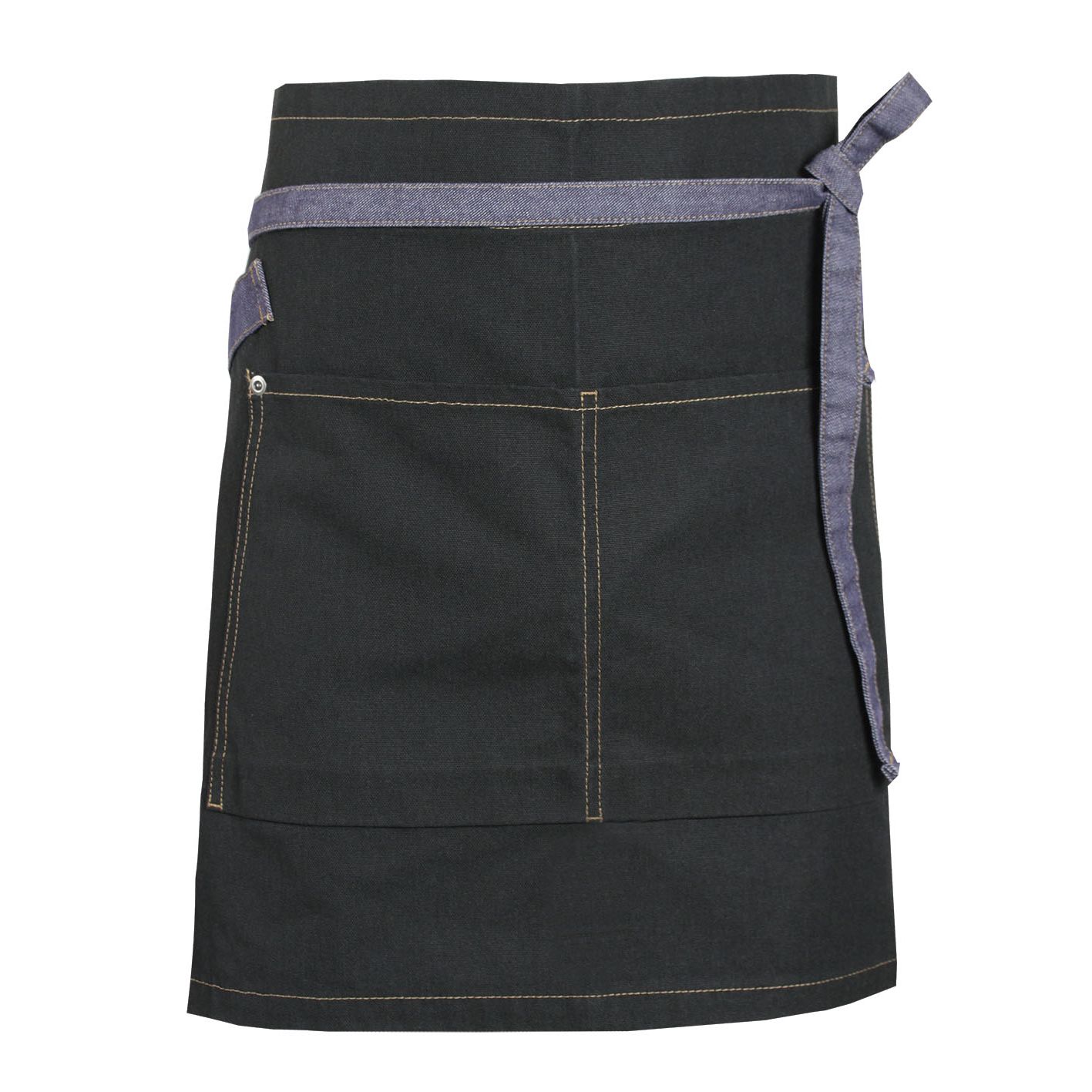 Nybo Sort/Denimblå Unisex New Nordic Forstykke, Slidstærk, Rummelige Lommer