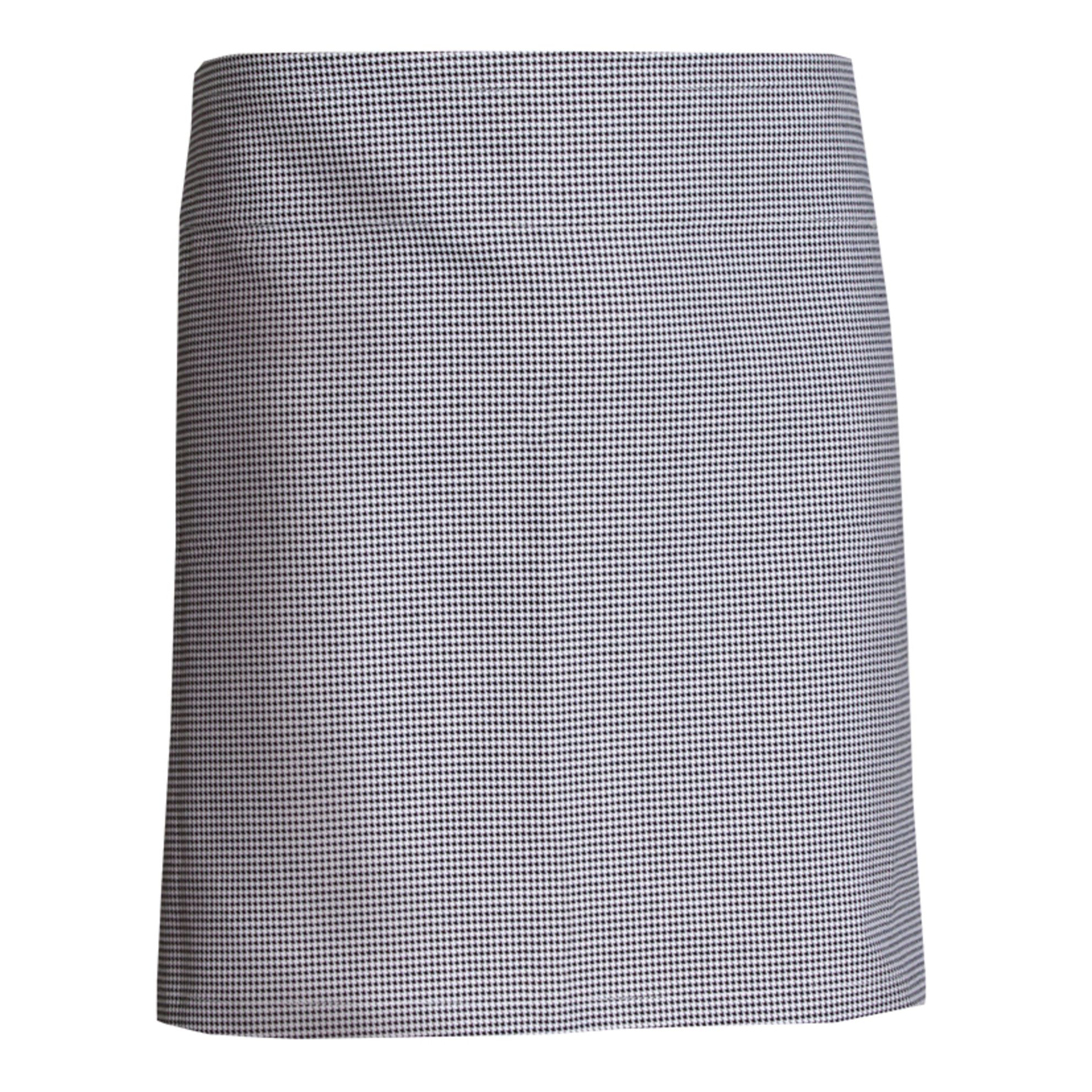 Nybo Sort-hvid Pepita Unisex Pick-Up Forklæde, Bindebånd, Bager- og Kokkeforstykke