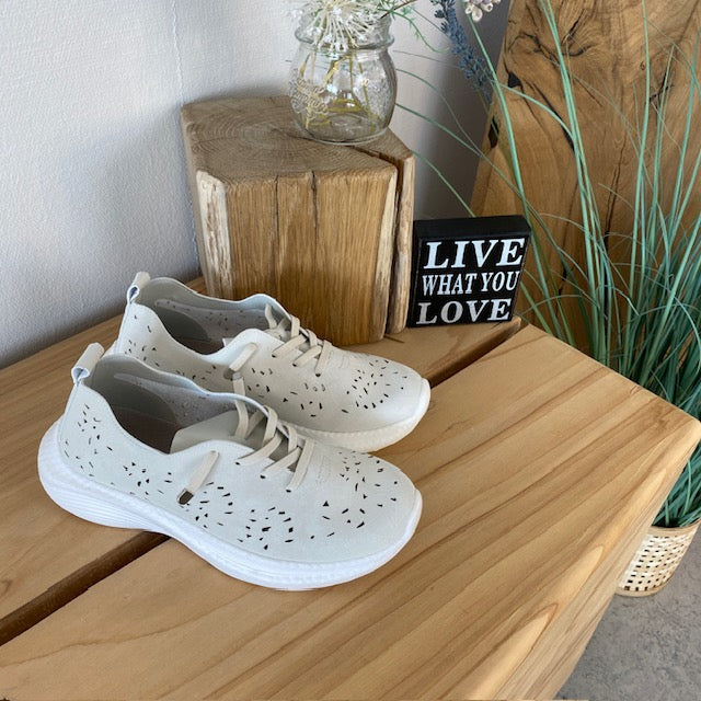 Ultra fleksibel sko i lys