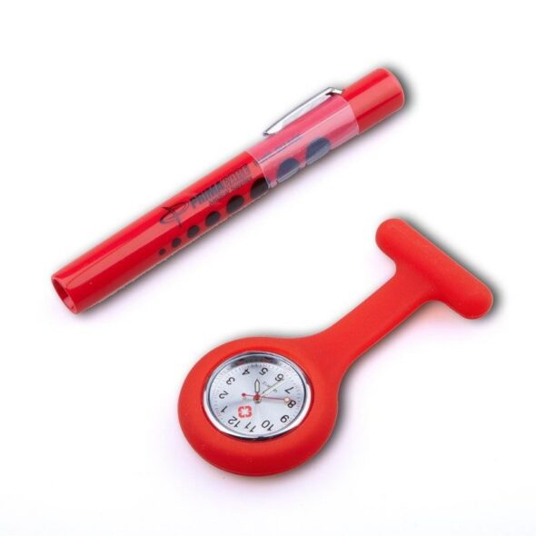 Silikonesygeplejeur og penlygte