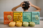 FOAMIE fast shampoo i rejsestørrelse