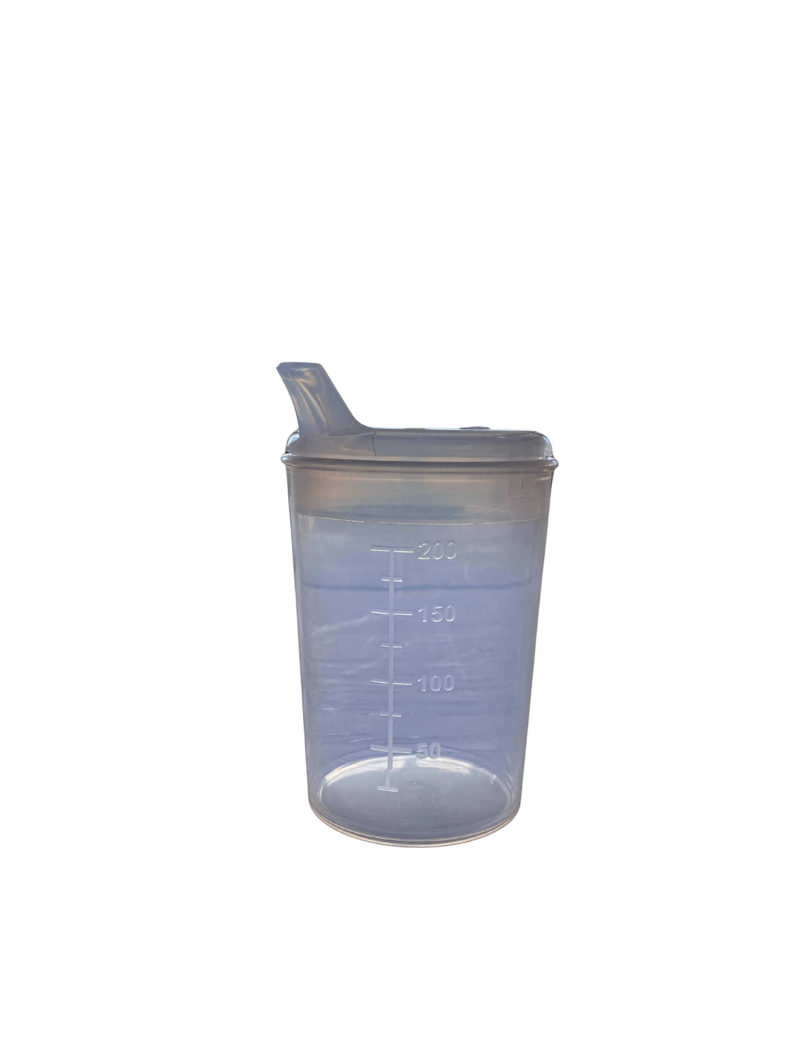 Gennemsigtig tudekop med låg