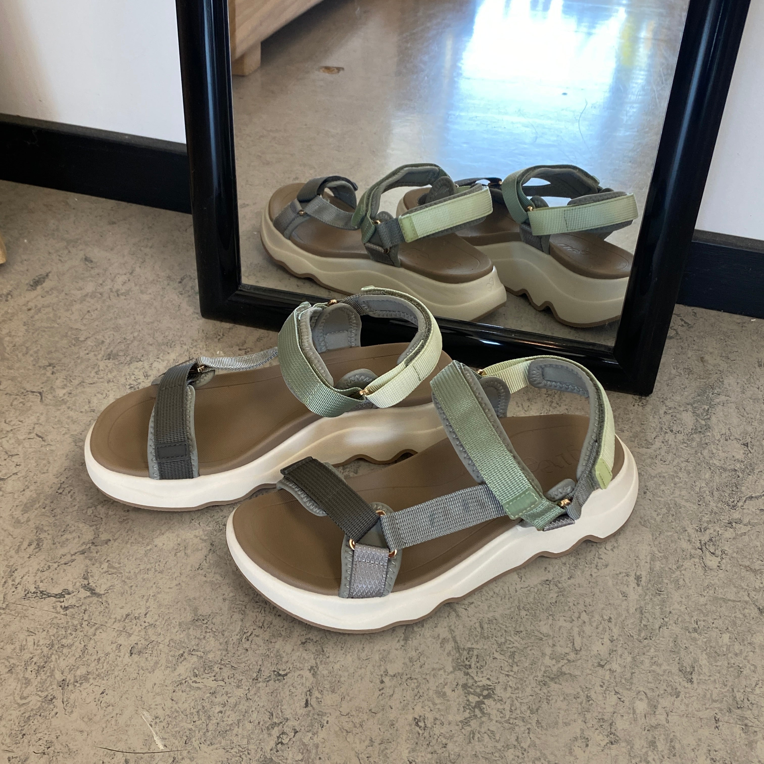Green Comfort sandal - Let, stødabsorberende sandal med optimal støtte hele dagen