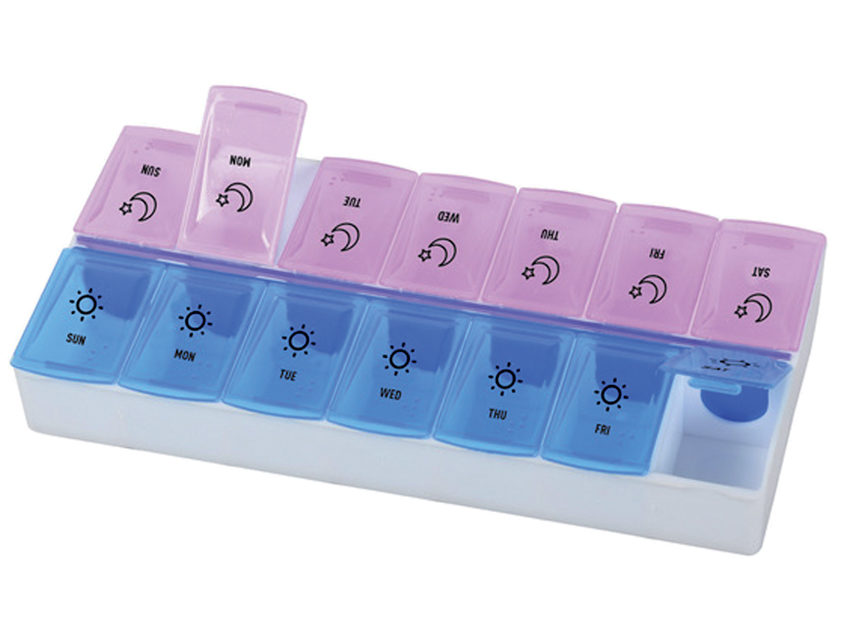 Pilleæske til 7 dage