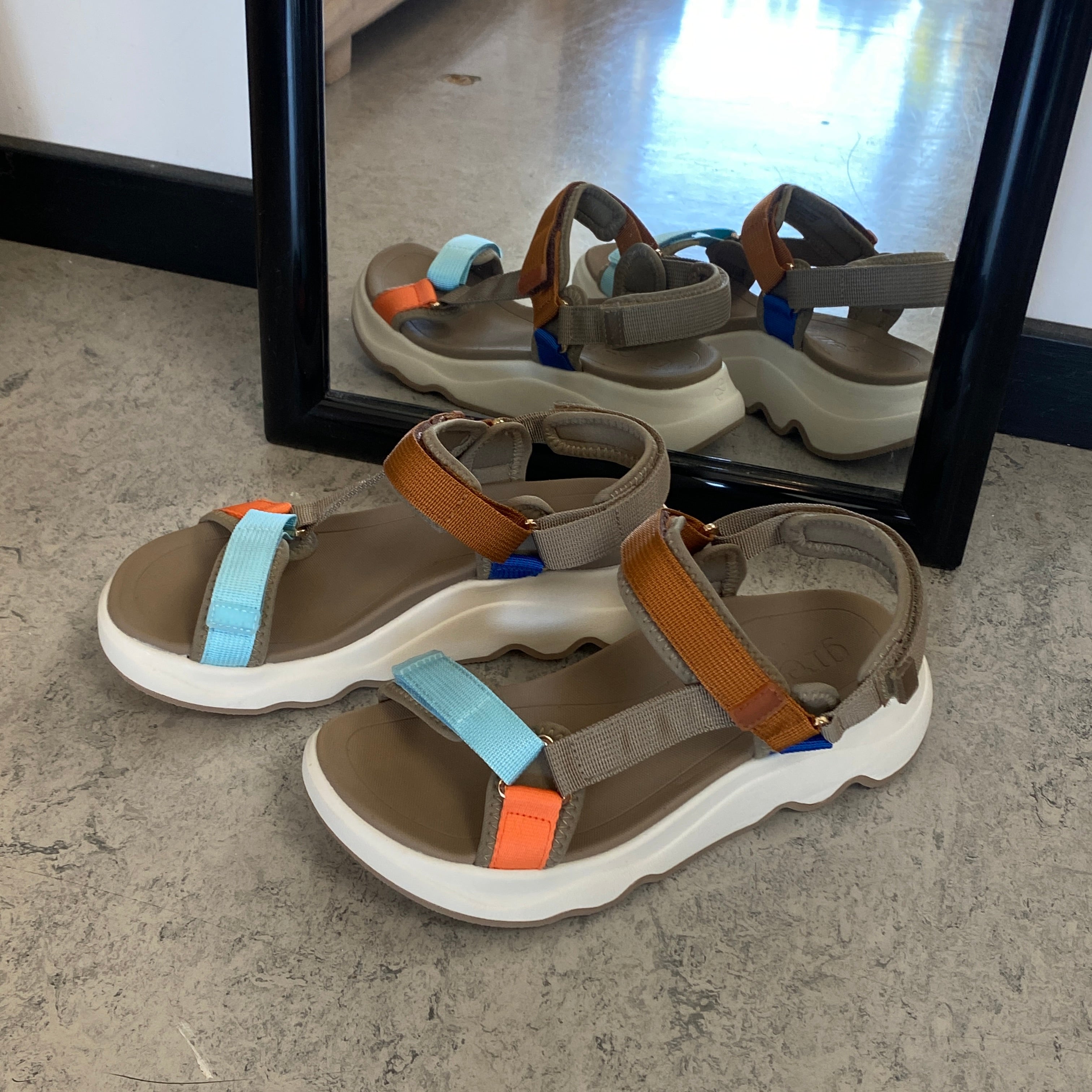 Green Comfort sandal - Let, stødabsorberende sandal med optimal støtte hele dagen
