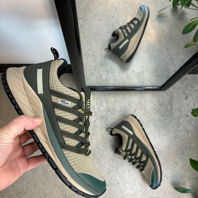 Brun vandtæt sko fra Green Comfort med masser af svangstøtte