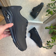 Sort skridsikker arbejdssko fra Skechers med ESD