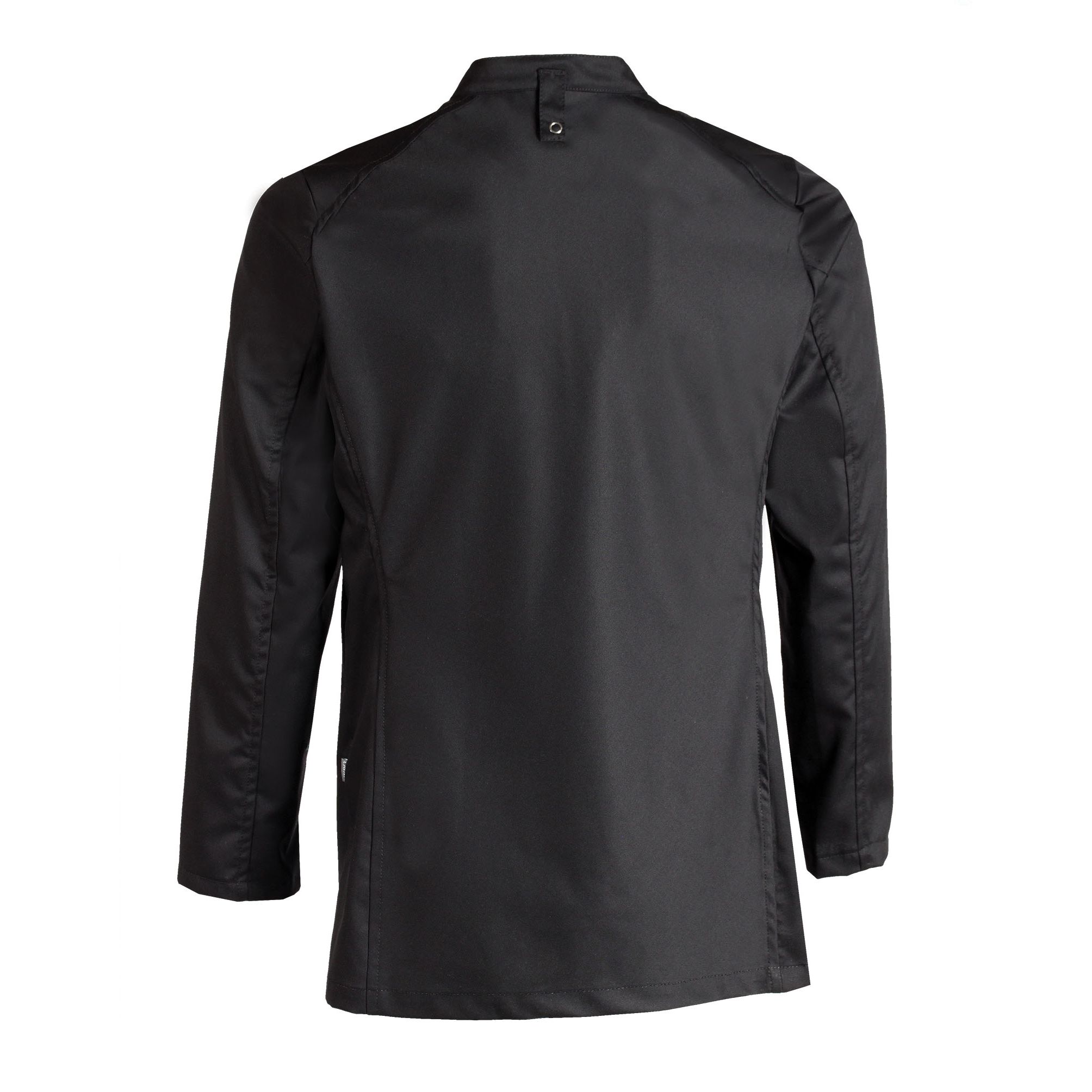 Nybo Sort Unisex New Nordic Kokkejakke, Langærmet, Komfort, Strækbar