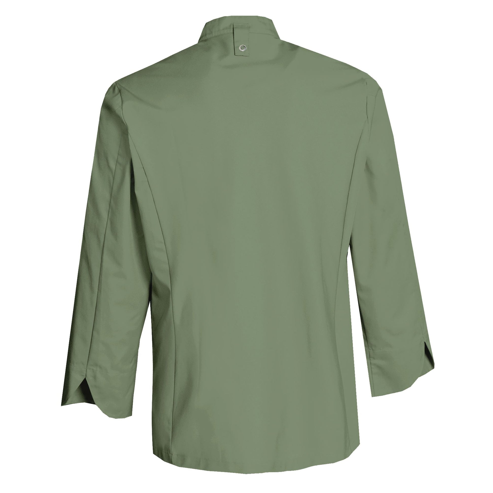 Nybo Grøn Unisex New Nordic Kokkejakke, Langærmet, Komfort, Fleksibilitet