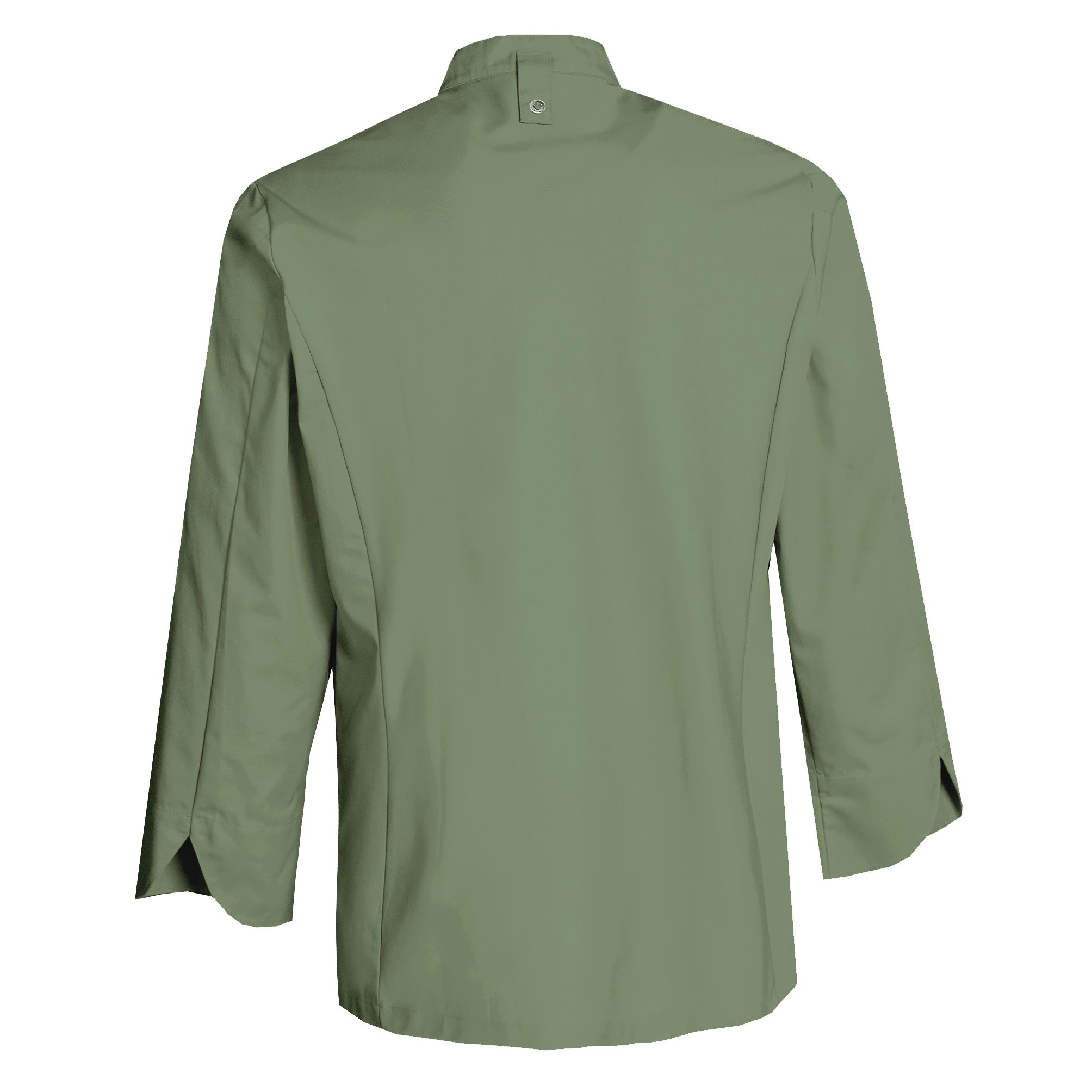Nybo Grøn Unisex New Nordic Kokkejakke, Langærmet, Komfort, Fleksibilitet