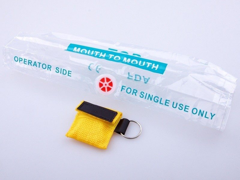 CPR maske i lommeformat