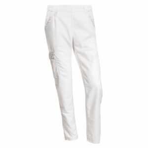Nybo Hvide Unisex Perfect Fit Pull-on Chinos, Elastik, Komfort