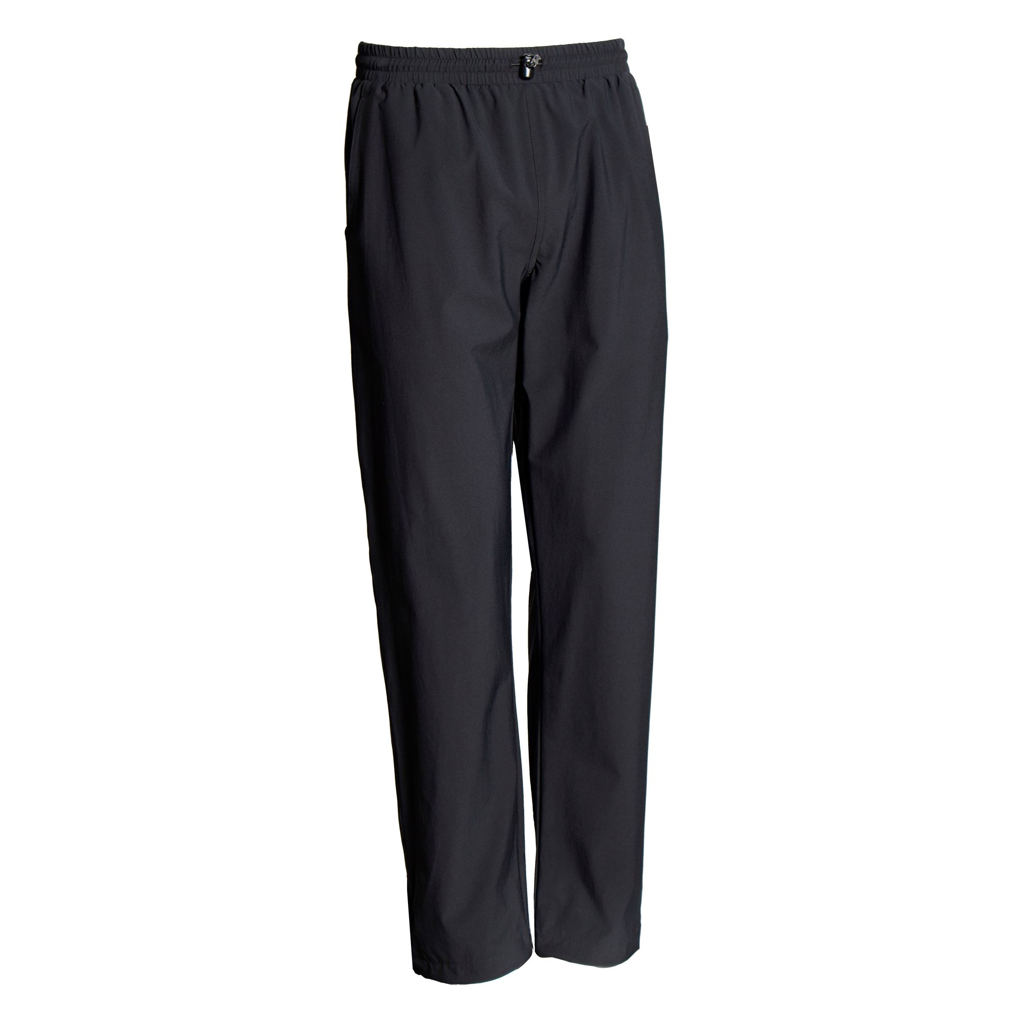 Nybo Sorte Unisex Move Træningsbukser, 4-vejs Stretch, Justerbar elastik