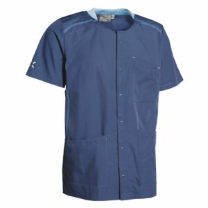 Nybo Navy Unisex Sporty Tunika, Slidser for Fleksibilitet