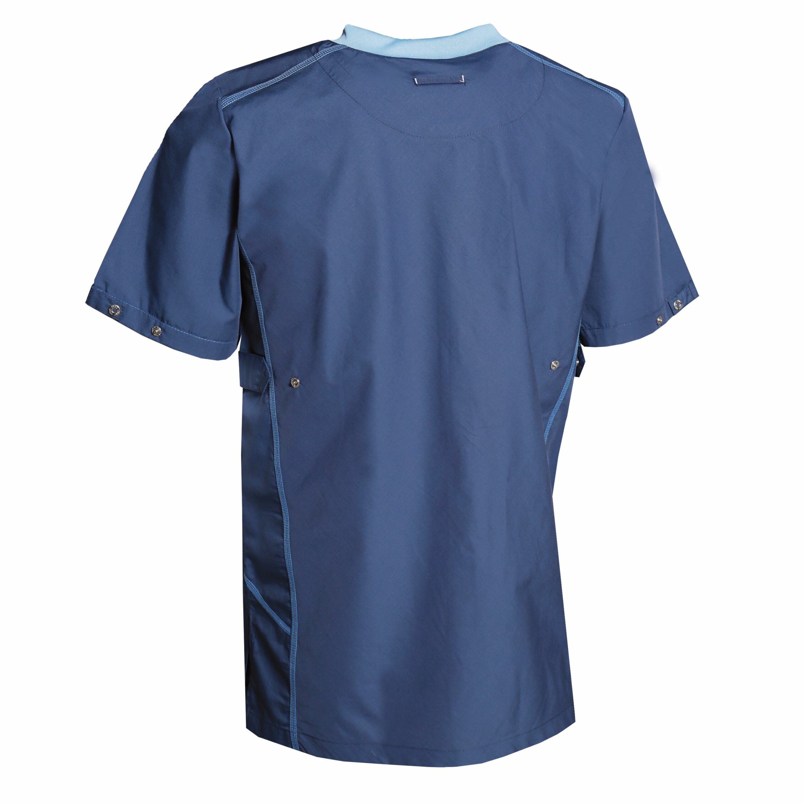 Nybo Navy Unisex Sporty Tunika, Slidser for Fleksibilitet