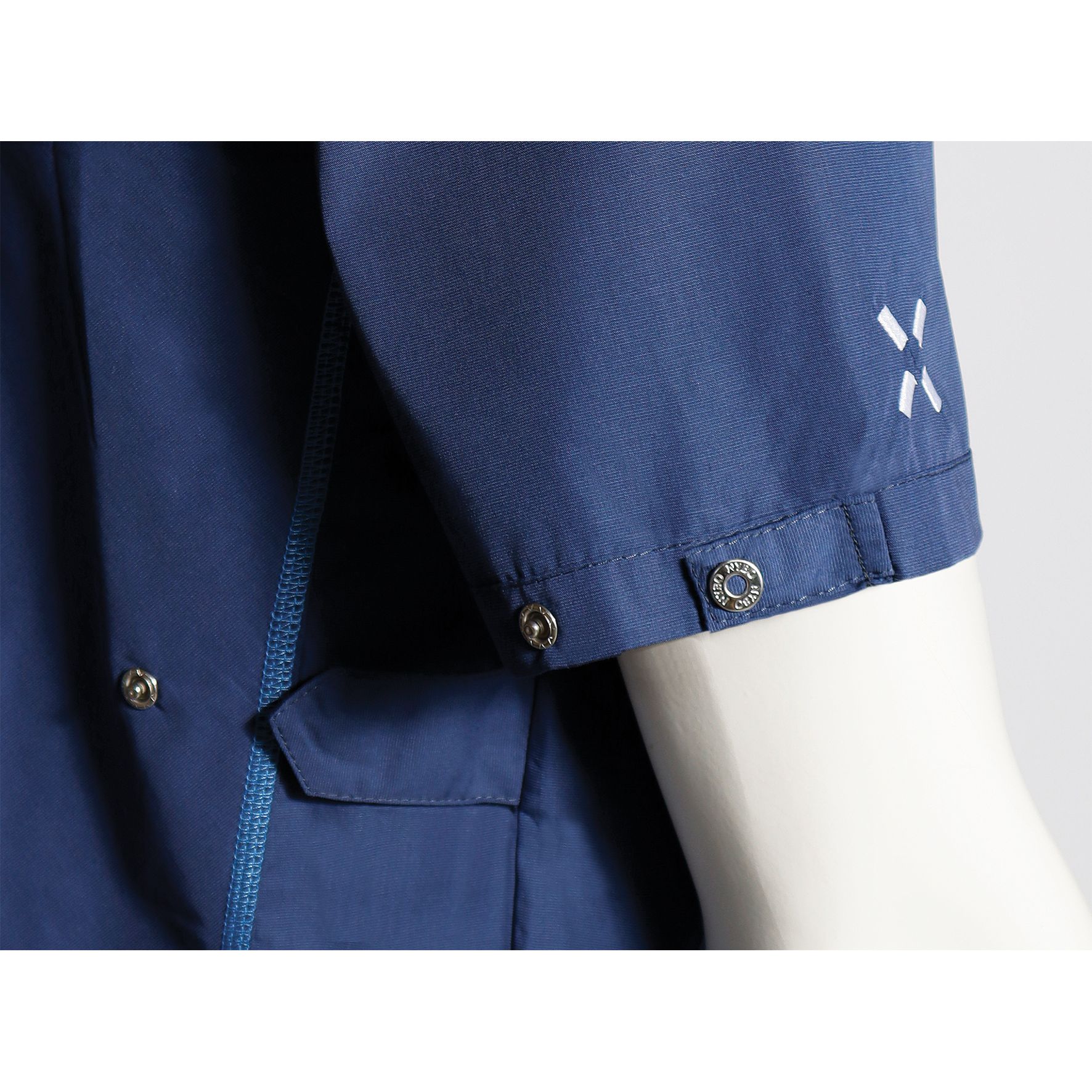 Nybo Navy Unisex Sporty Tunika, Slidser for Fleksibilitet