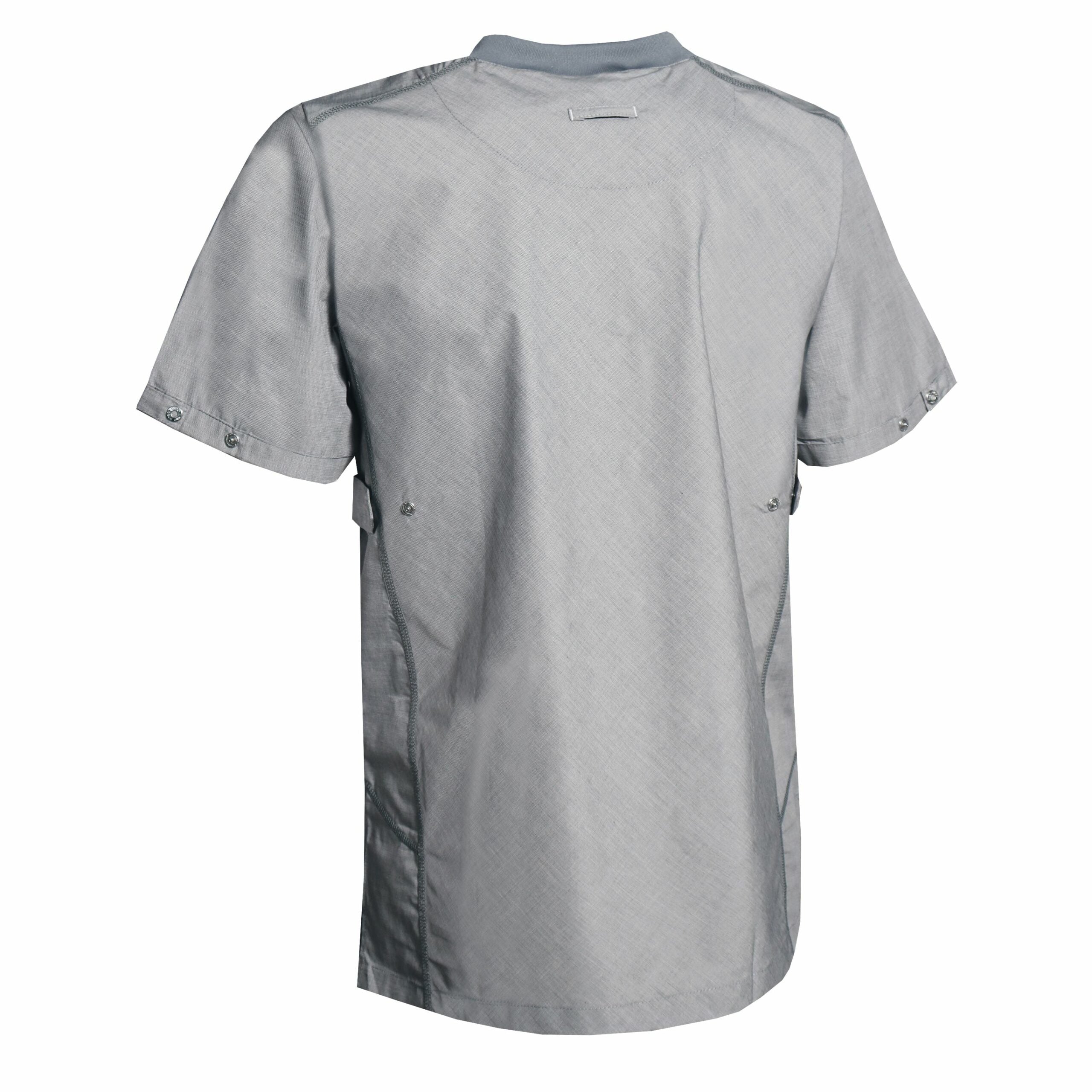 Nybo Grå Unisex Sporty Tunika, Rummelig, Fleksibel