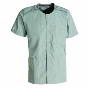Nybo Lysegrøn Unisex Sporty Tunika, Fleksibel, Slidser &amp; Justerbare Ærmer