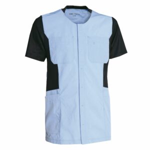 Nybo Lyseblå Unisex Sporty Mix Tunika, Åndbar, Stretch, Komfort