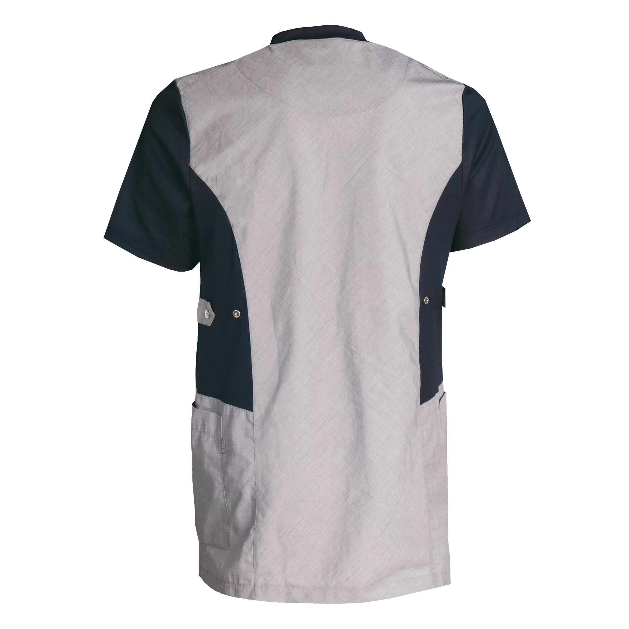 Nybo Grå Melange Unisex Sporty Mix Tunika, Åndbar, Stretch, Komfort