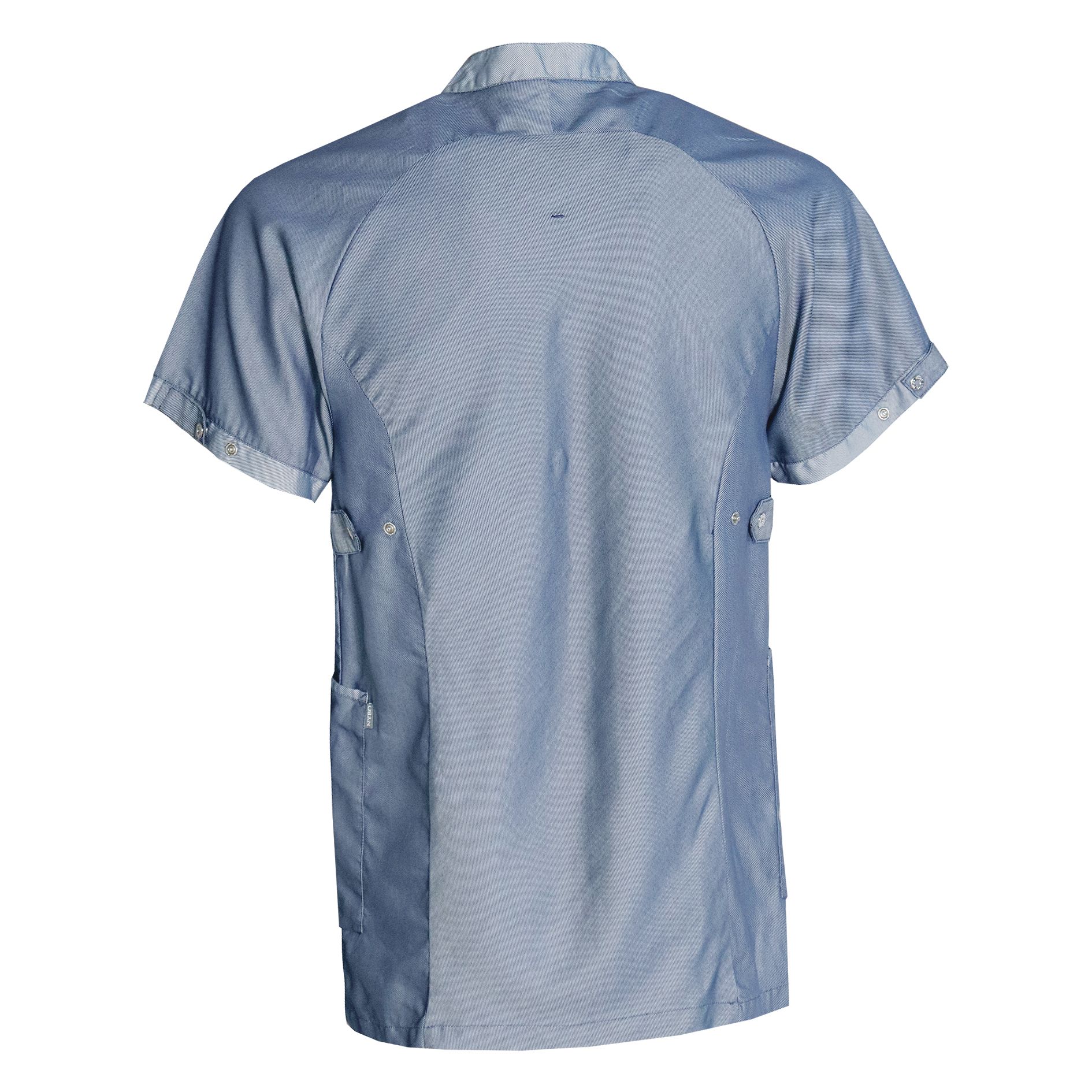 Nybo Navy Unisex Comfort Skjorte/Tunika, Stræk, Raglanærmer, Åndbar