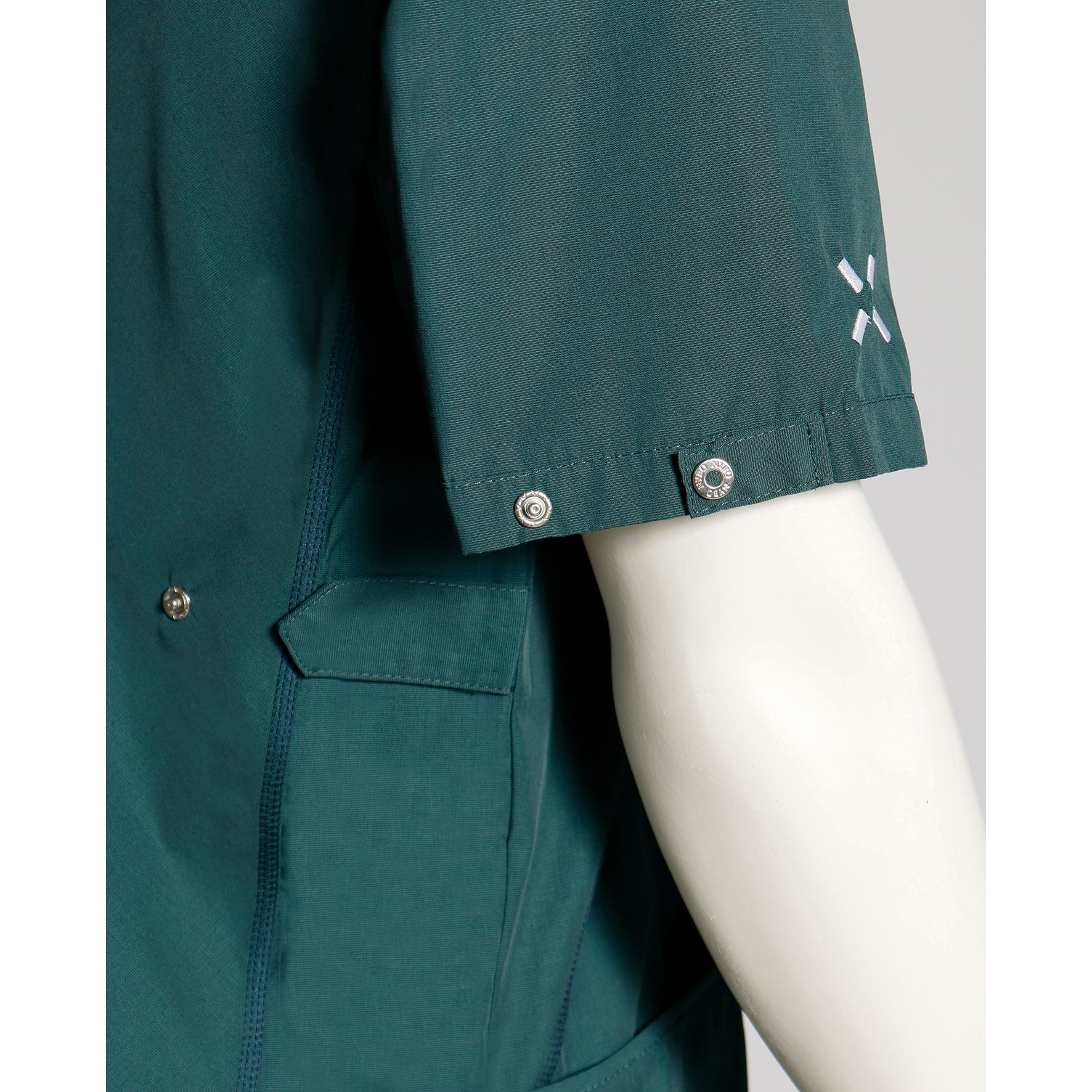 Nybo Mørkegrøn Unisex Sporty Busseronne, Fleksibel, Rummelige lommer