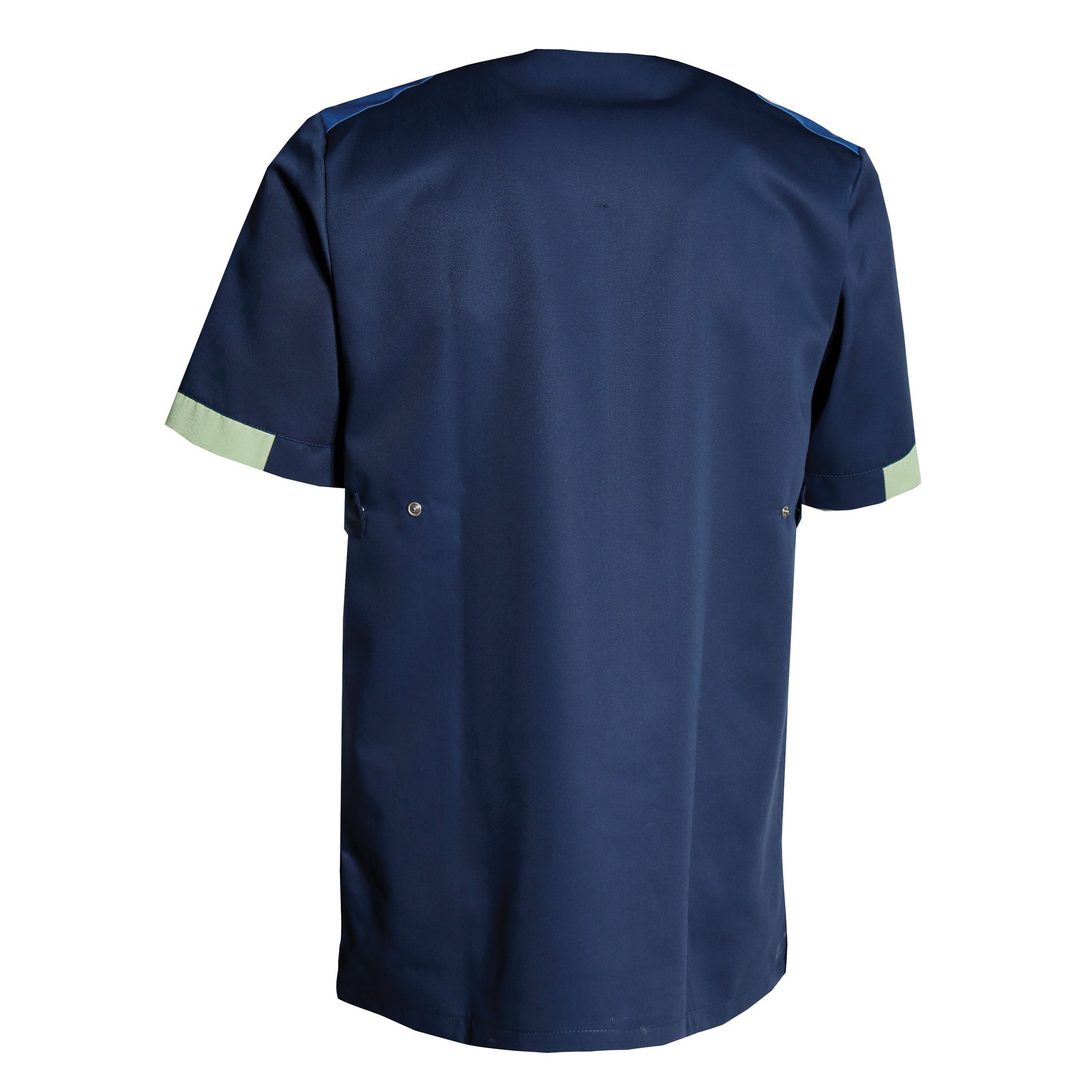 Nybo Navy/Lysegrøn/Blå Unisex Nova Premium Busseronne, Lang Slids, Mobil-lomme, Bæredygtig