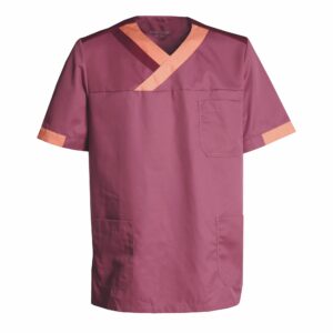 Nybo Lys Bordeaux/Orange/Bordeaux Unisex Nova Premium Busseronne, Komfort, Bevægelighed, Smarte Lommer