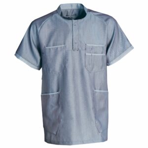 Nybo Navy Unisex Comfort Busseronne, Åndbar, Strækbar, Kortærmet