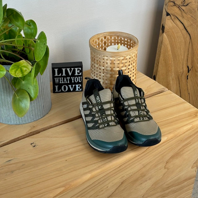 Brun vandtæt sko fra Green Comfort med masser af svangstøtte