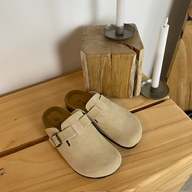 Beige clog sandal fra Cph-Copenhagen