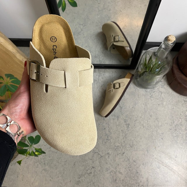 Beige clog sandal fra Cph-Copenhagen