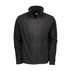 Nybo Sort Herre Shirts &amp; Outdoort Micro Fleece Cardigan, Antipilling, Elastik