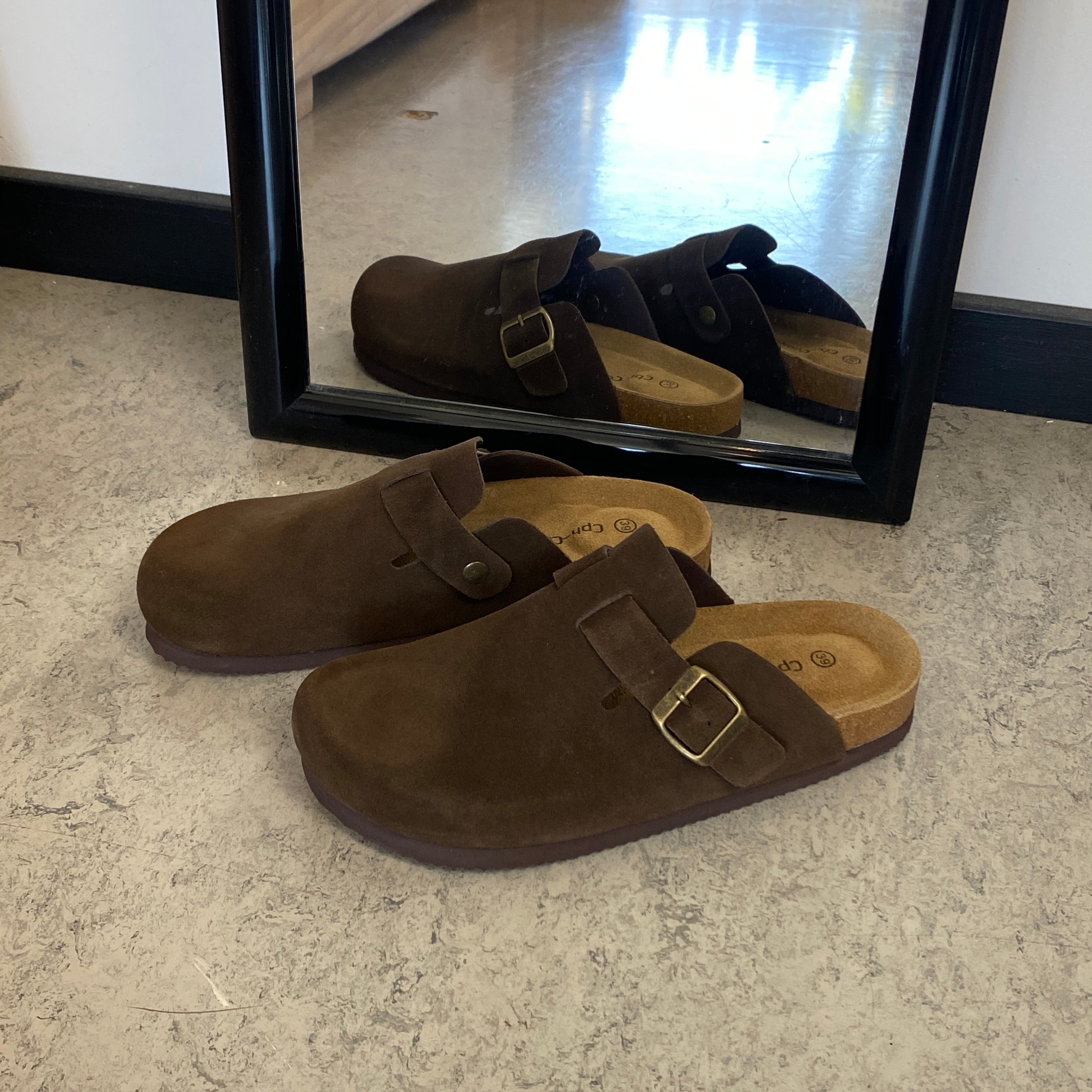 Mørkebrune clog sandal fra Cph-Copenhagen