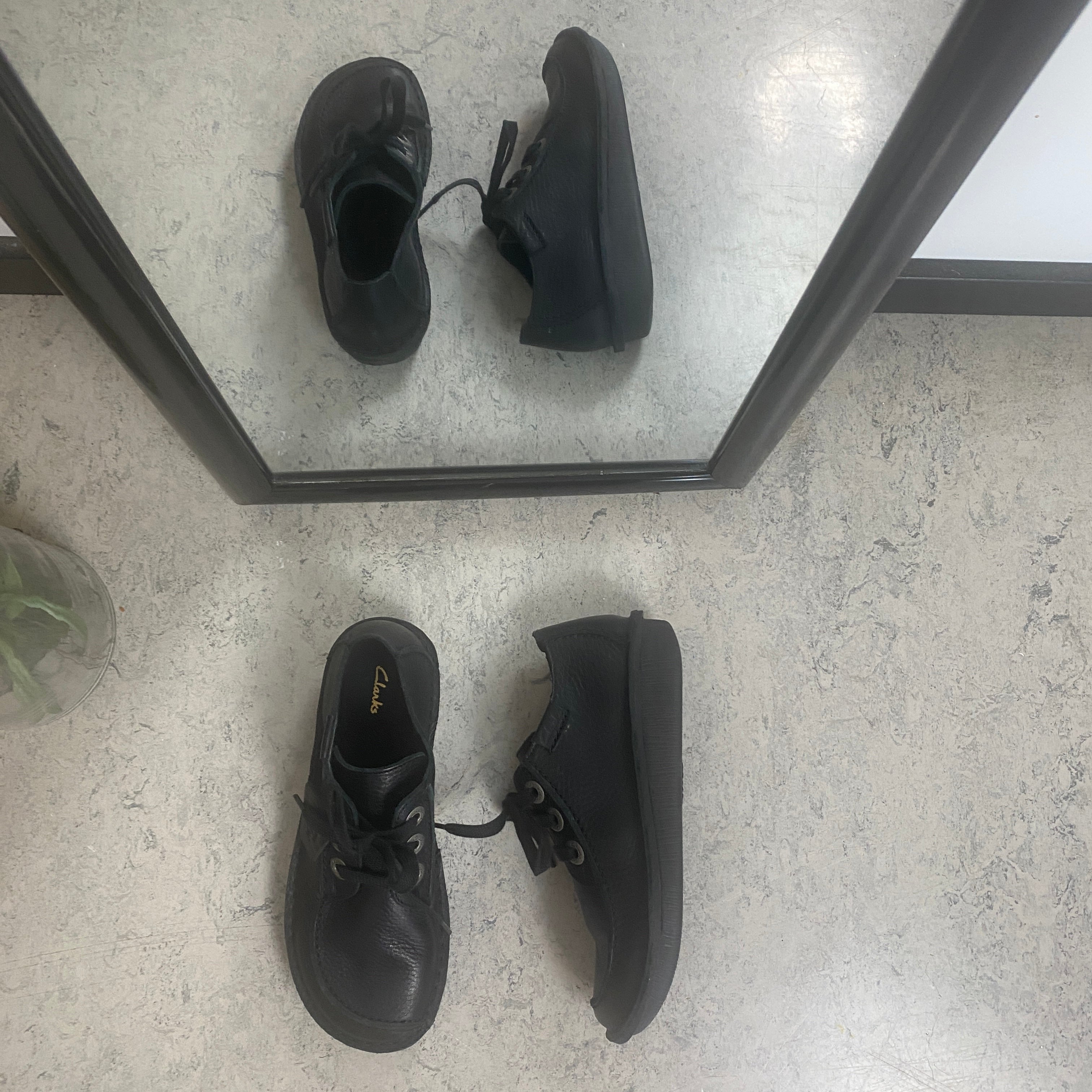 Clarks Funny Dream – sort lædersko med klassisk komfort