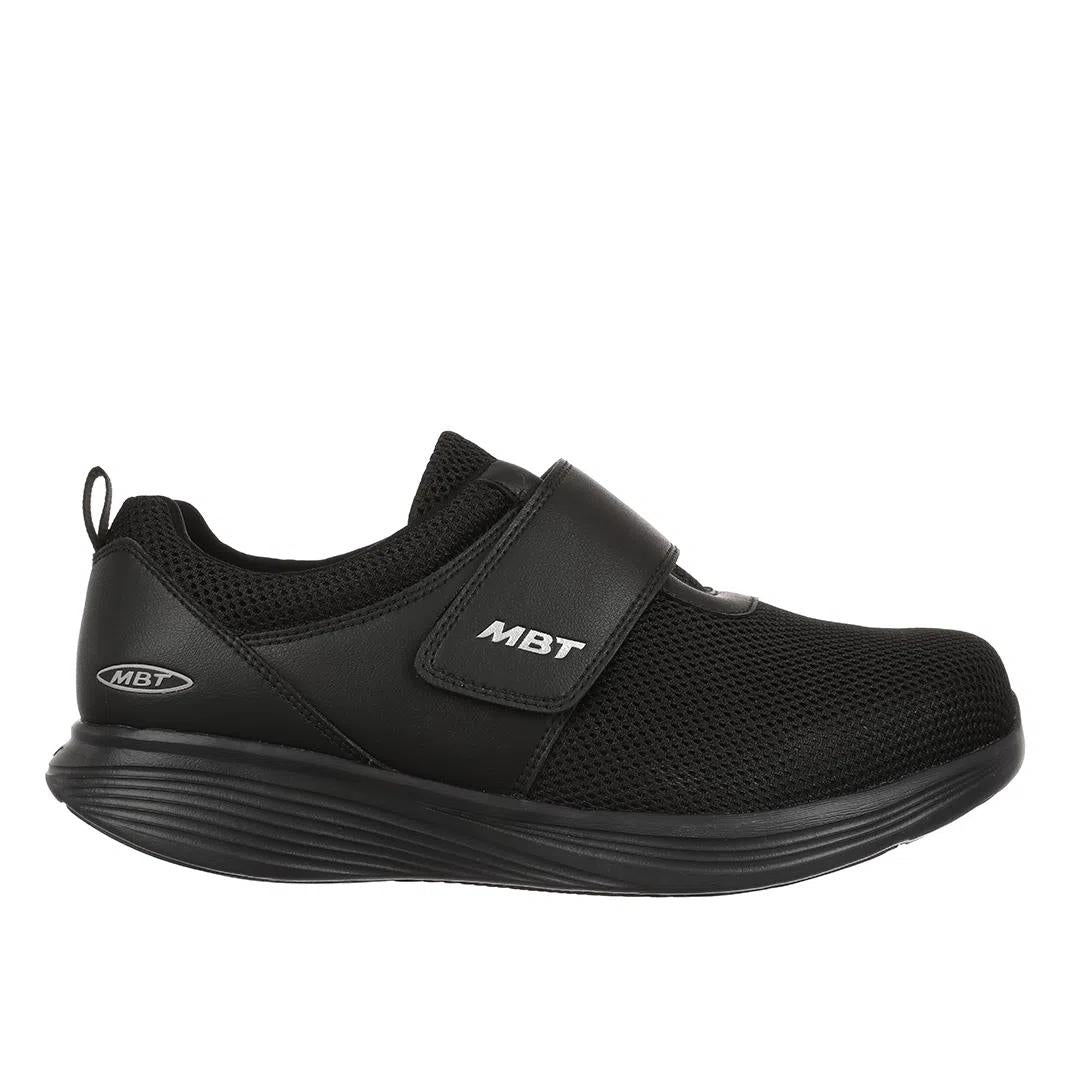 Sort MBT letvægts damesko med velcro
