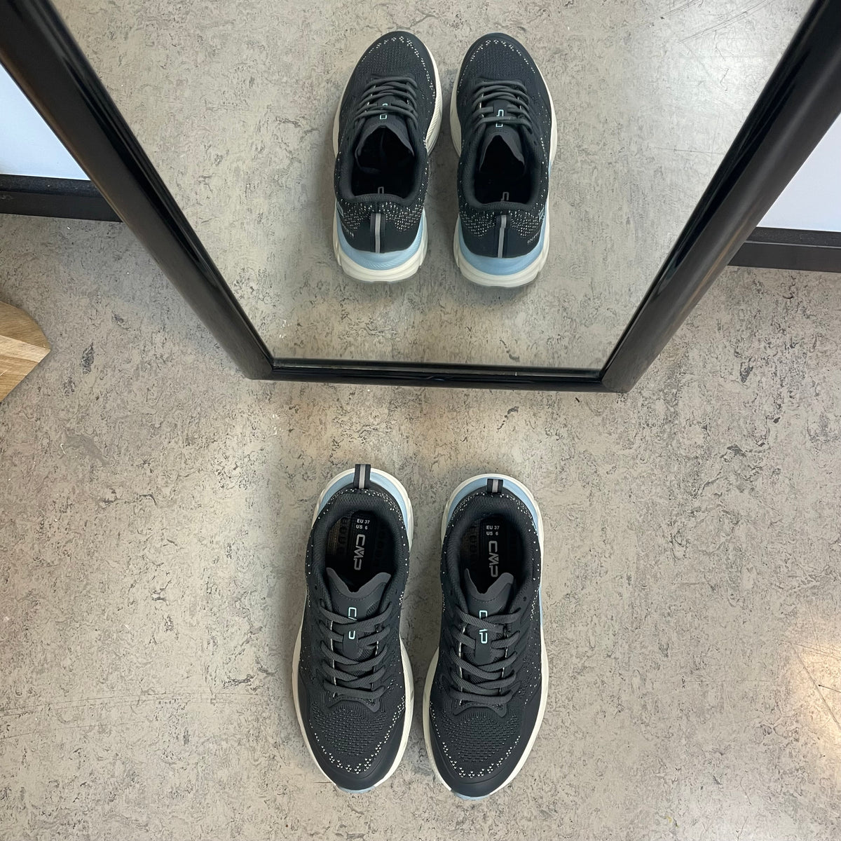 CMP Rahmsy WP – grå vandtæt sneaker med stødabsorbering