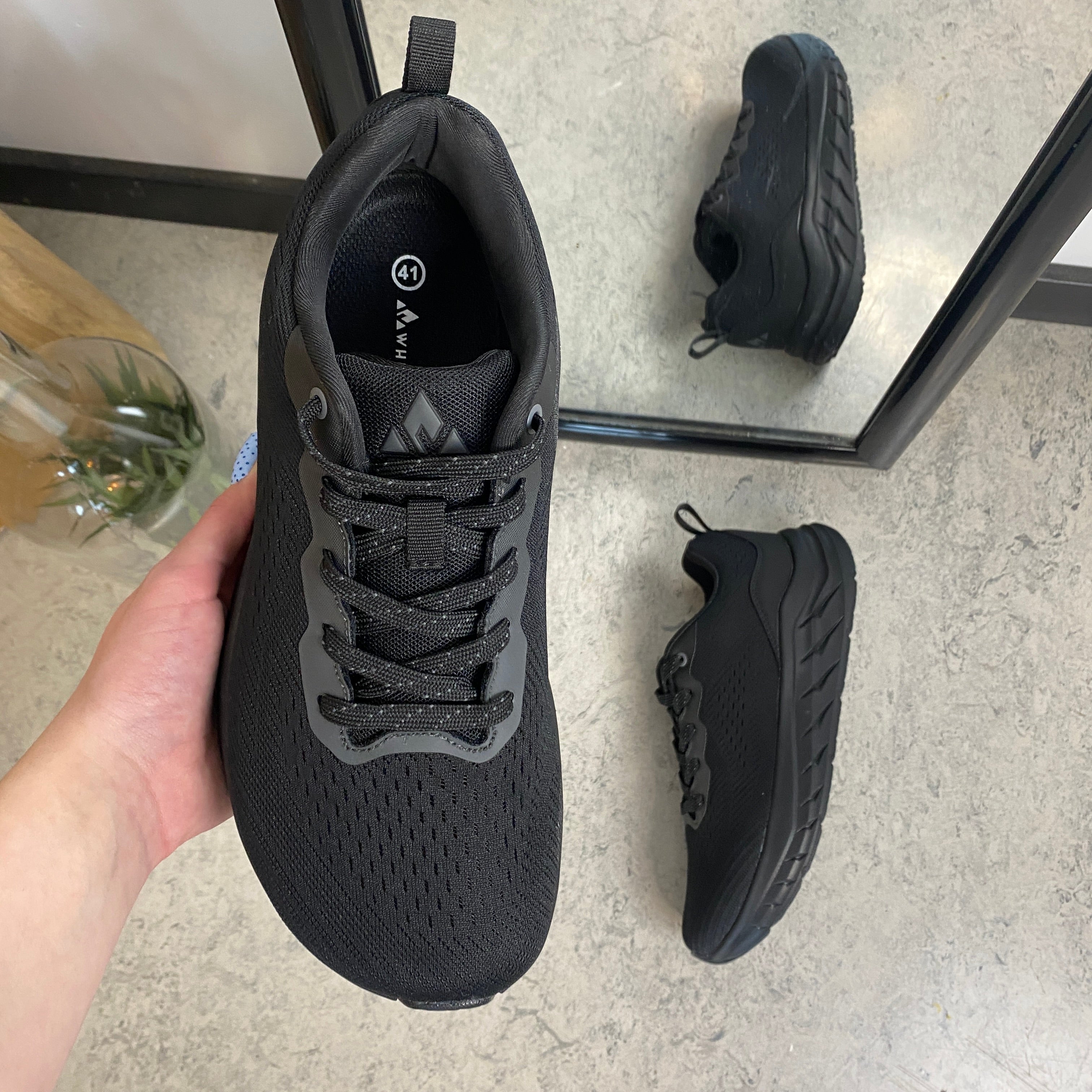 Whistler herresko – Sort med sort bund