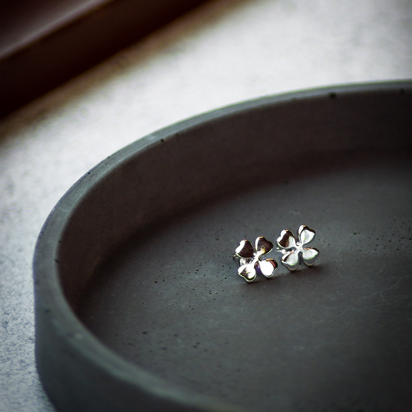 Aagaard, Firkløver ørestikker i sølv