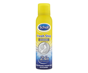 Antiperspirant spray mod fodsved fra Scholl