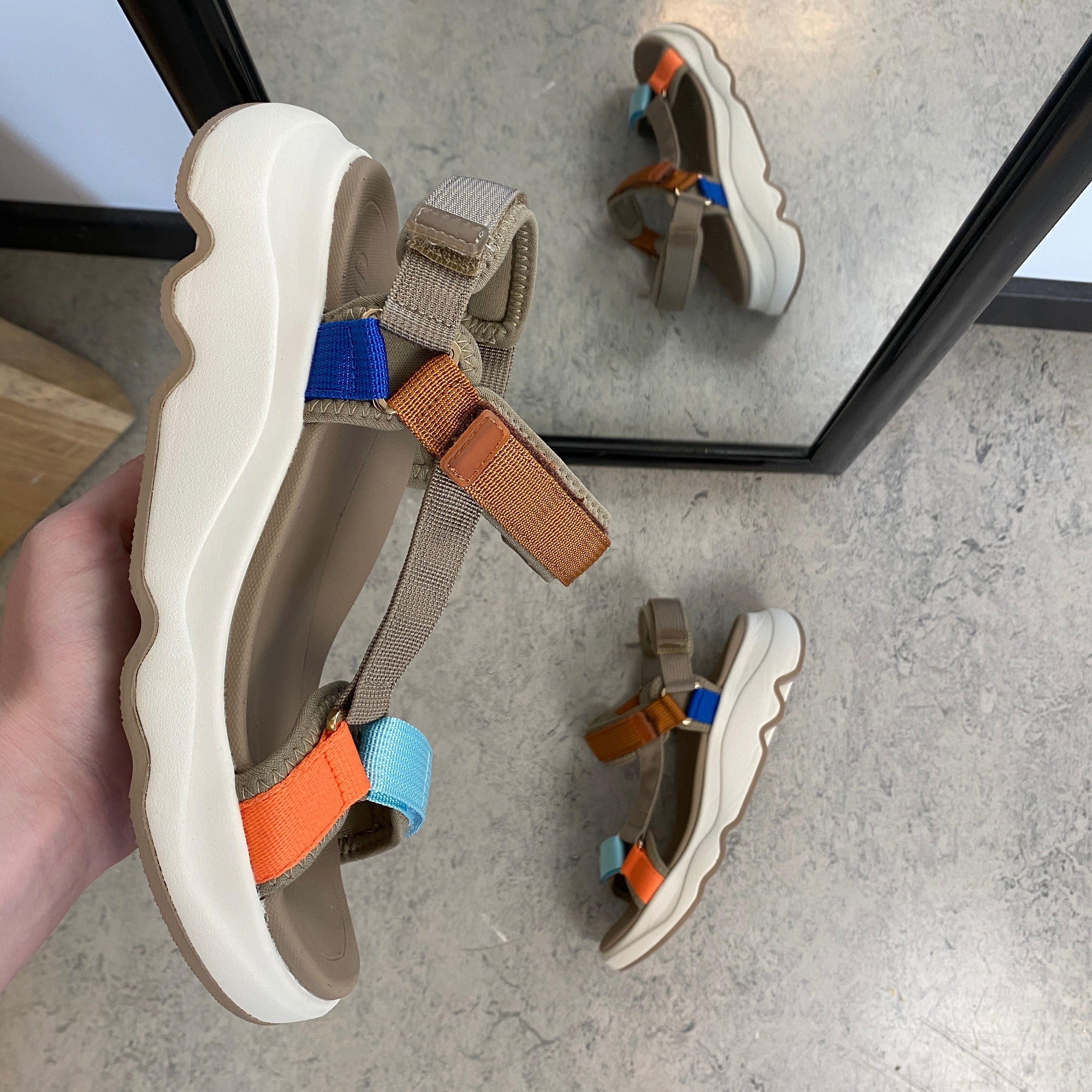 Green Comfort sandal - Let, stødabsorberende sandal med optimal støtte hele dagen