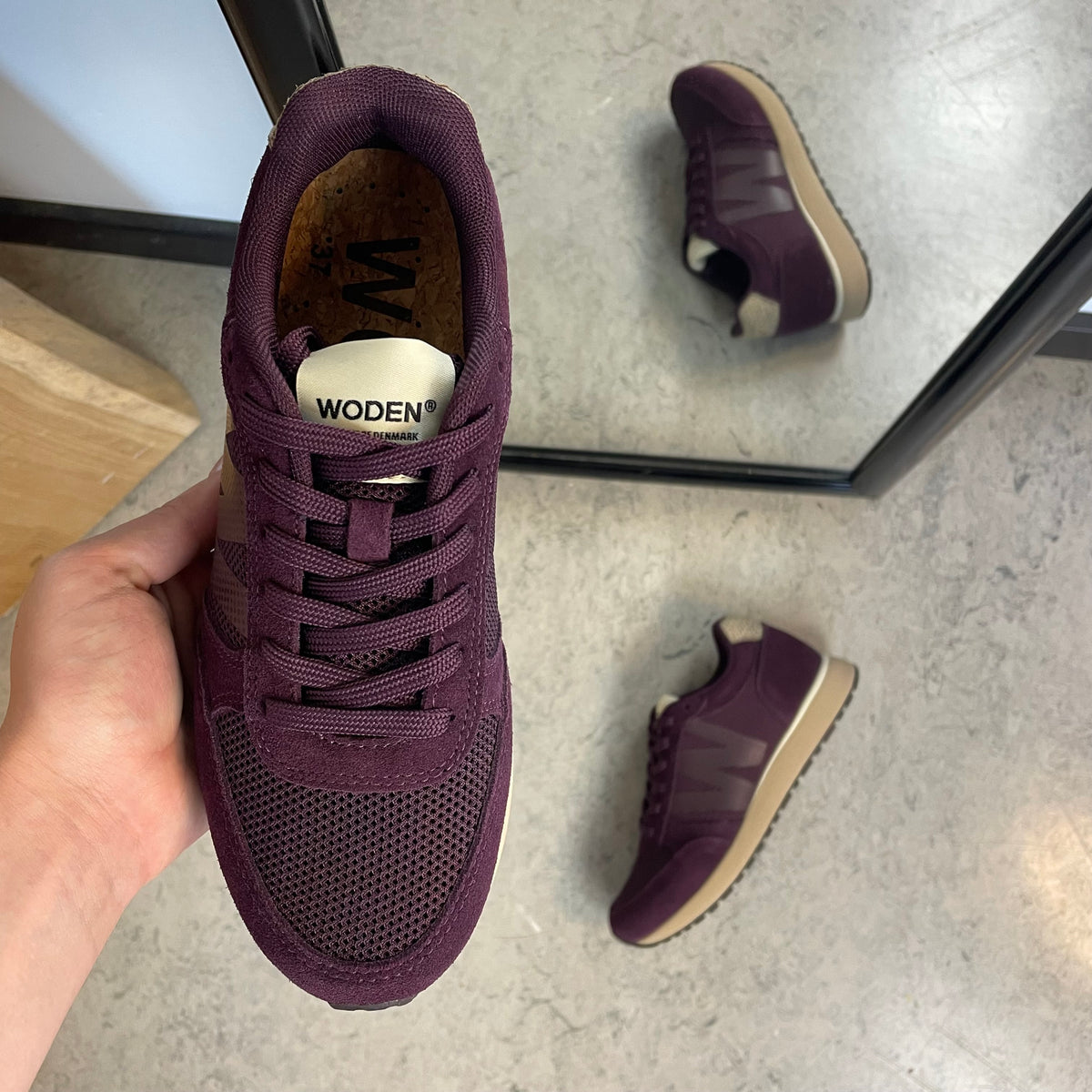 Woden Ydun Icon II – lyngfarvet sneaker med let & luftig komfort