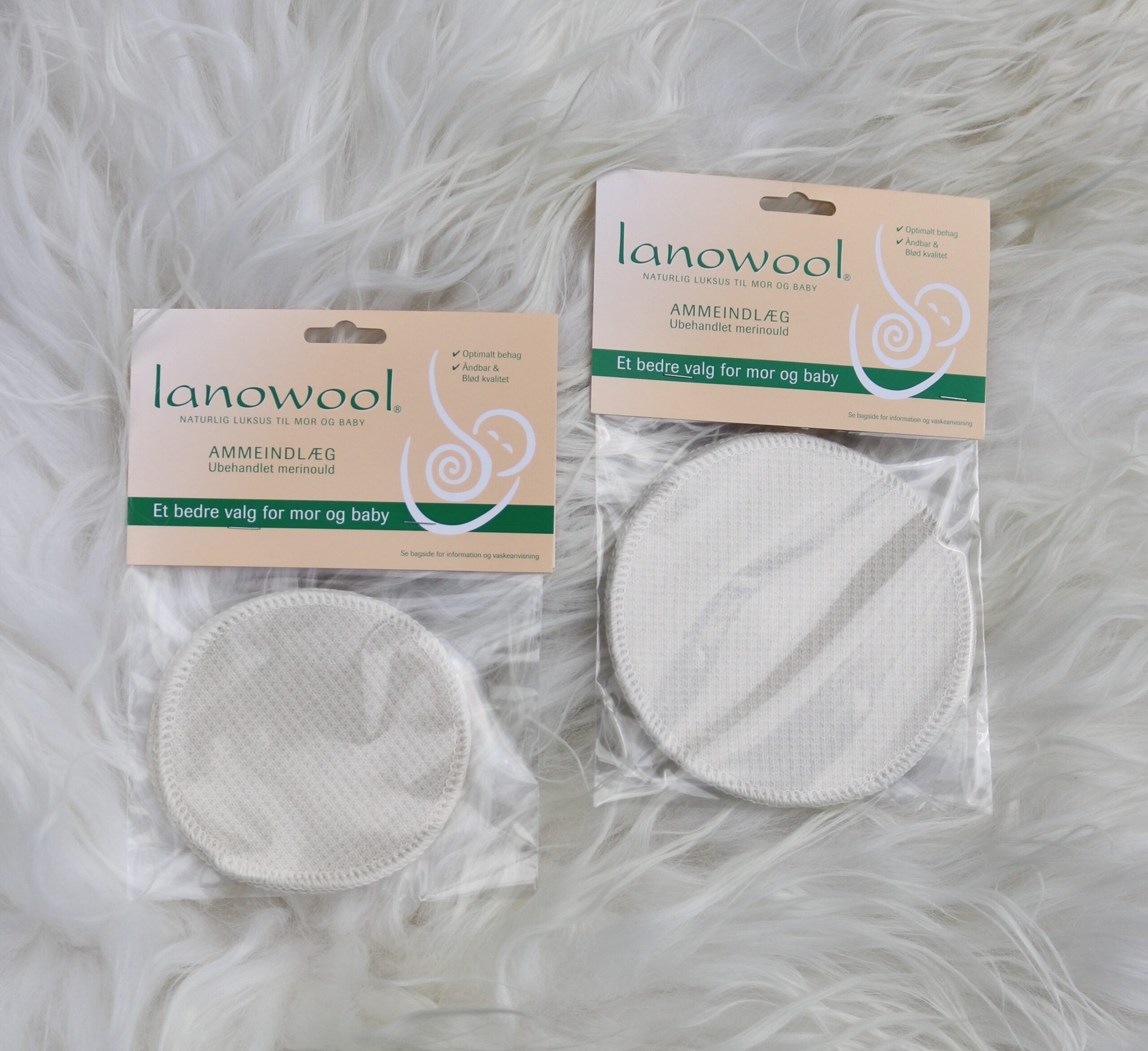 Lanowool Ammeindlæg 15 cm eller 12 cm