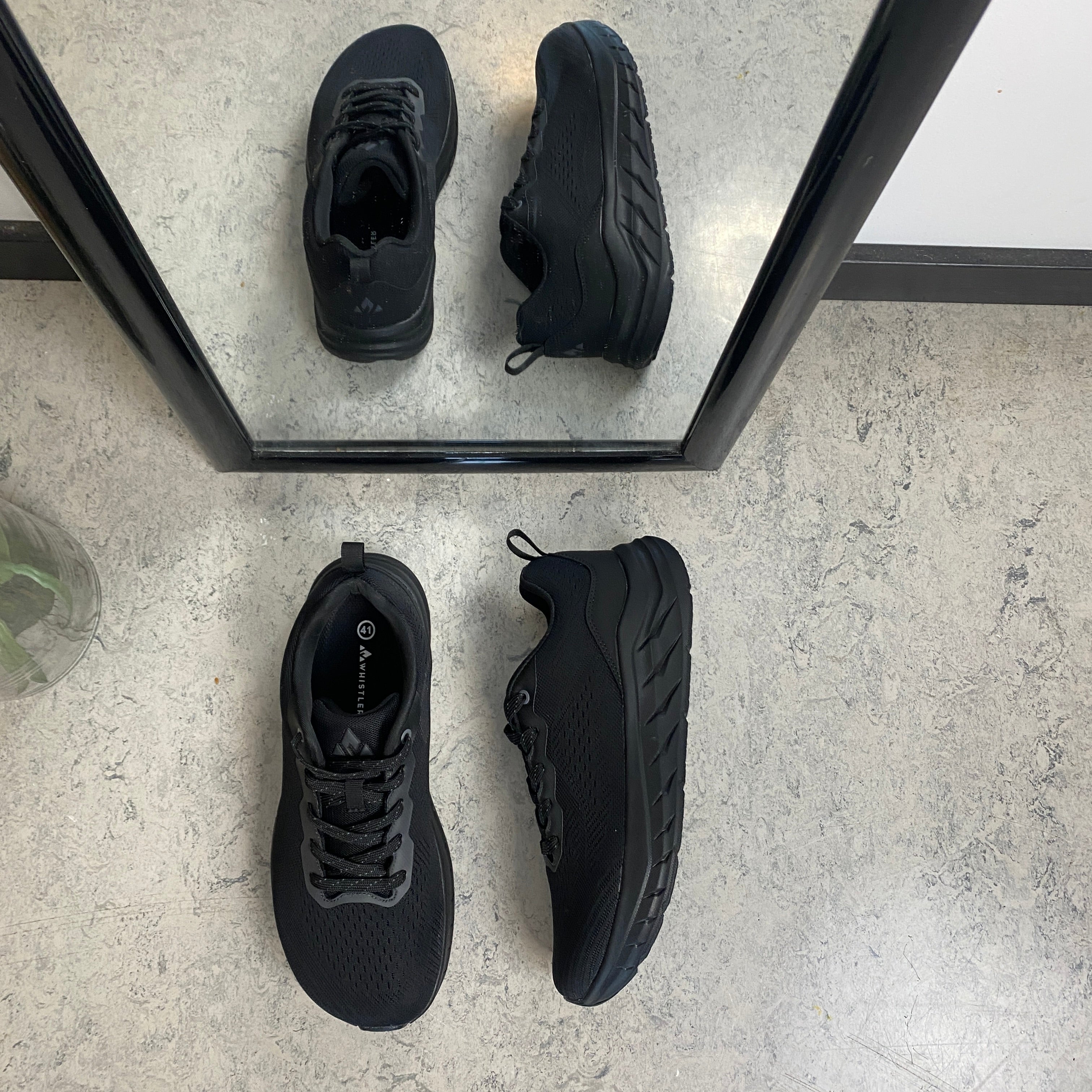 Whistler herresko – Sort med sort bund