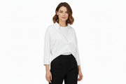 Hvid Fleece bolero