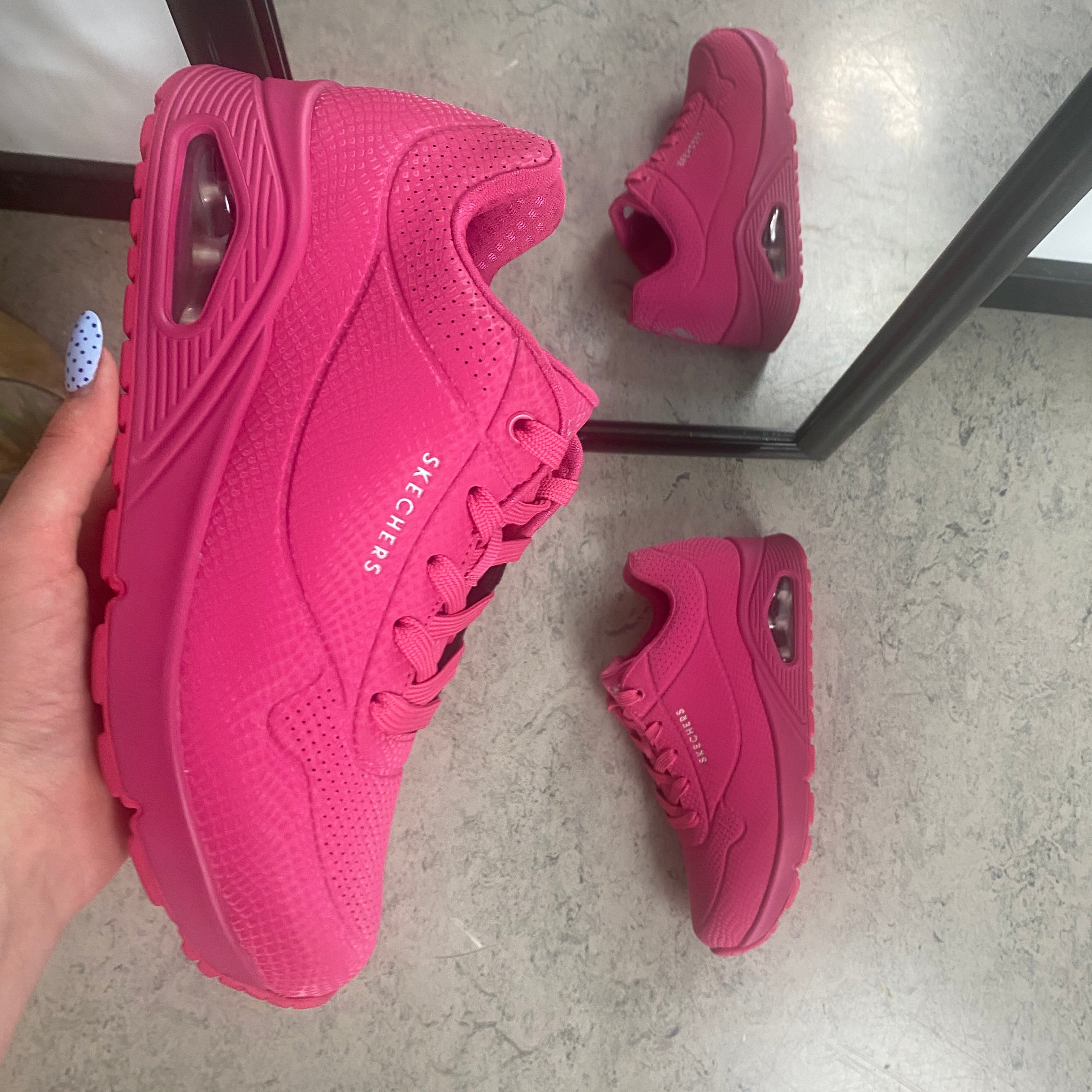 Skechers Street™ UNO – Shiny Scale – Pink