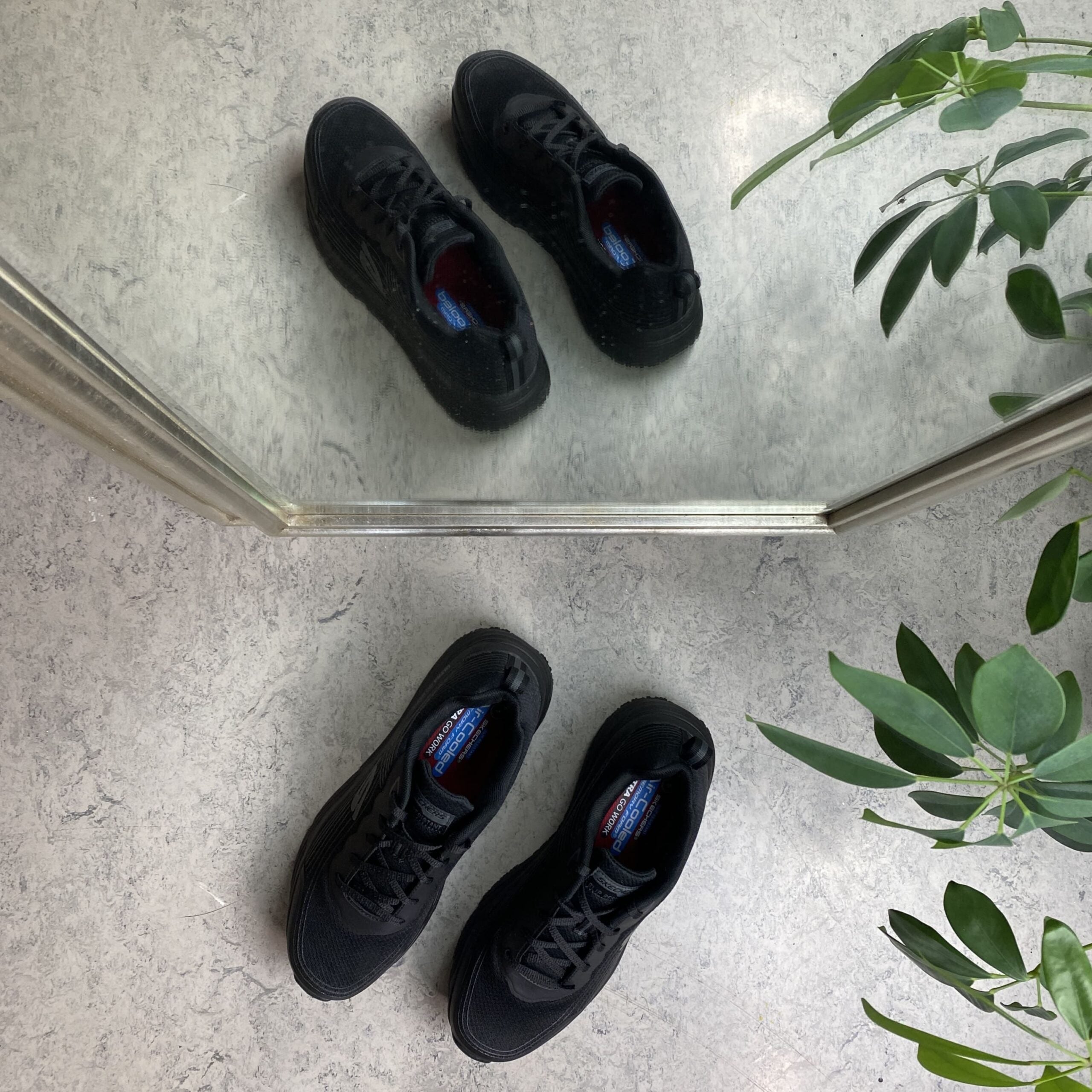 Herre Skechers Work med max cushioning såler